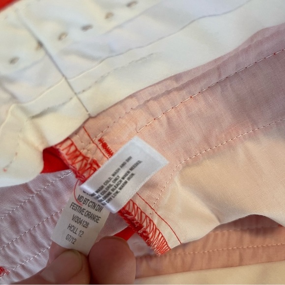 Gap Pants Modern Boot Cut Trousers Festive Orange 4A - Picture 4 of 12